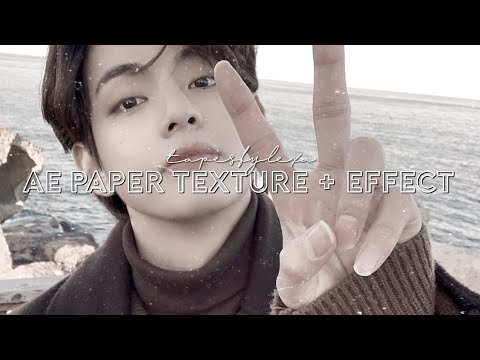 ae paper texture + effect || alight motion tutorial
