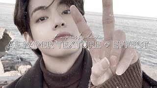 ae paper texture + effect || alight motion tutorial