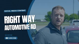 Eric Partain at RightWay Automotive TV Commercial