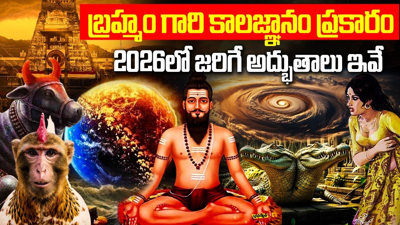 కాలజ్ఞానం ప్రకారం 2026లో జరిగే అద్భుతాలు ఇవే | Facts About Brahmam Gari Kalagnanam 2026 |