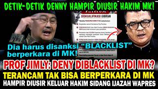Prof. Jimly Asshiddiqie: Is Denny Indrayana Blacklisted from Litigating at the Constitutional Cou...
