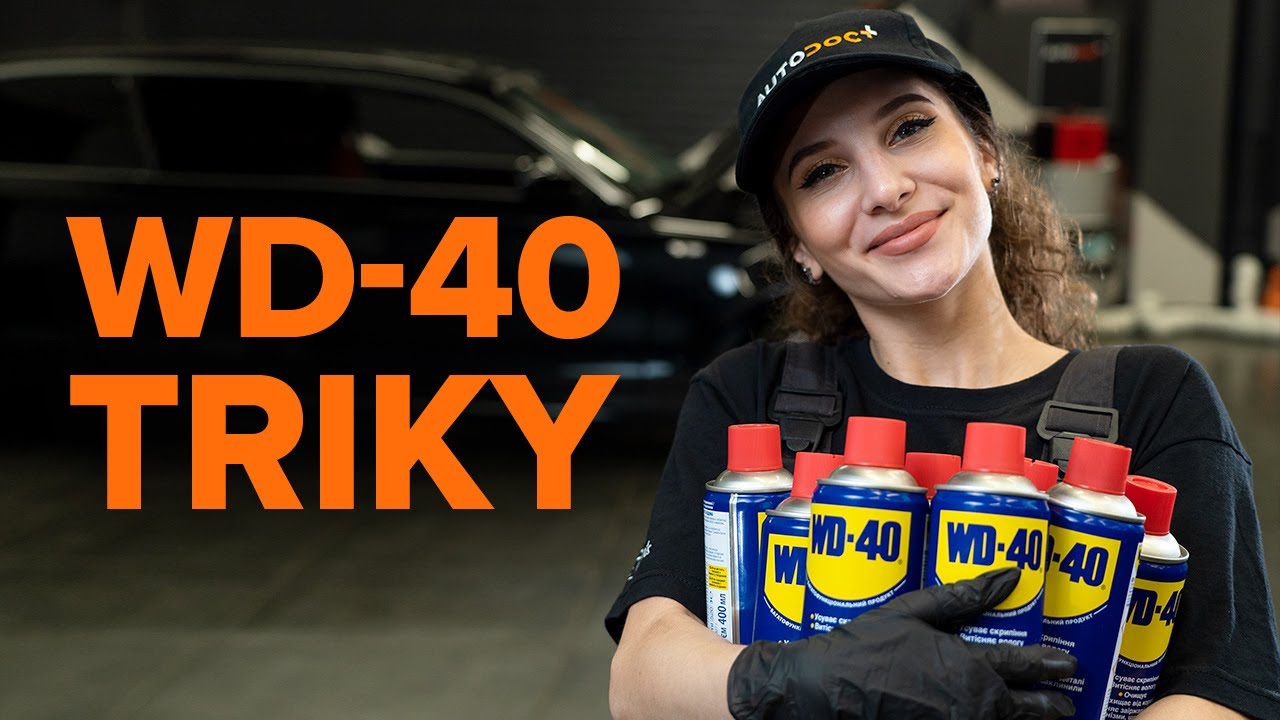 TOP 10 WD-40 triků | AUTODOC tipy