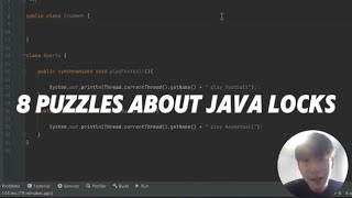 #2 [Multi-Threading] 8 puzzles about Java Locking Mechanism