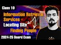 Information Retrieval Services | Locating site and Finding People 🔥 | Code 165 | Ep 8 #class10 #165