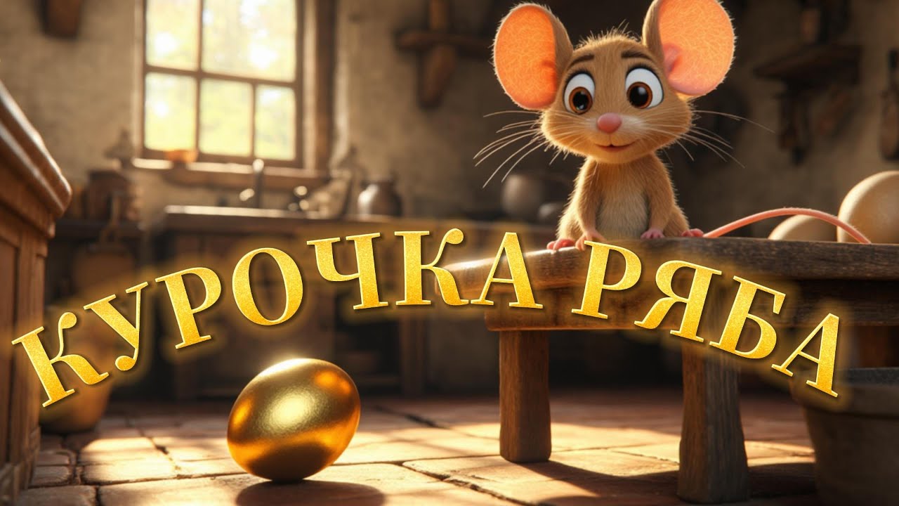 "Курочка Ряба и Золотое Яйцо — Сказка для Детей" 