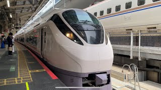 E657系(K14編成)特急 ときわ64号品川行き東京駅10番線発車