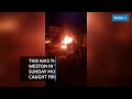 Van catches fire in Lawrence Weston