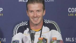 DAVID BECKHAM: MLS title joy for LA Galaxy
