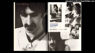 Frank Zappa - Chunga&#39;s Revenge,  Nippon Seinen-Kan, Tokyo, Japan, February 5, 1976