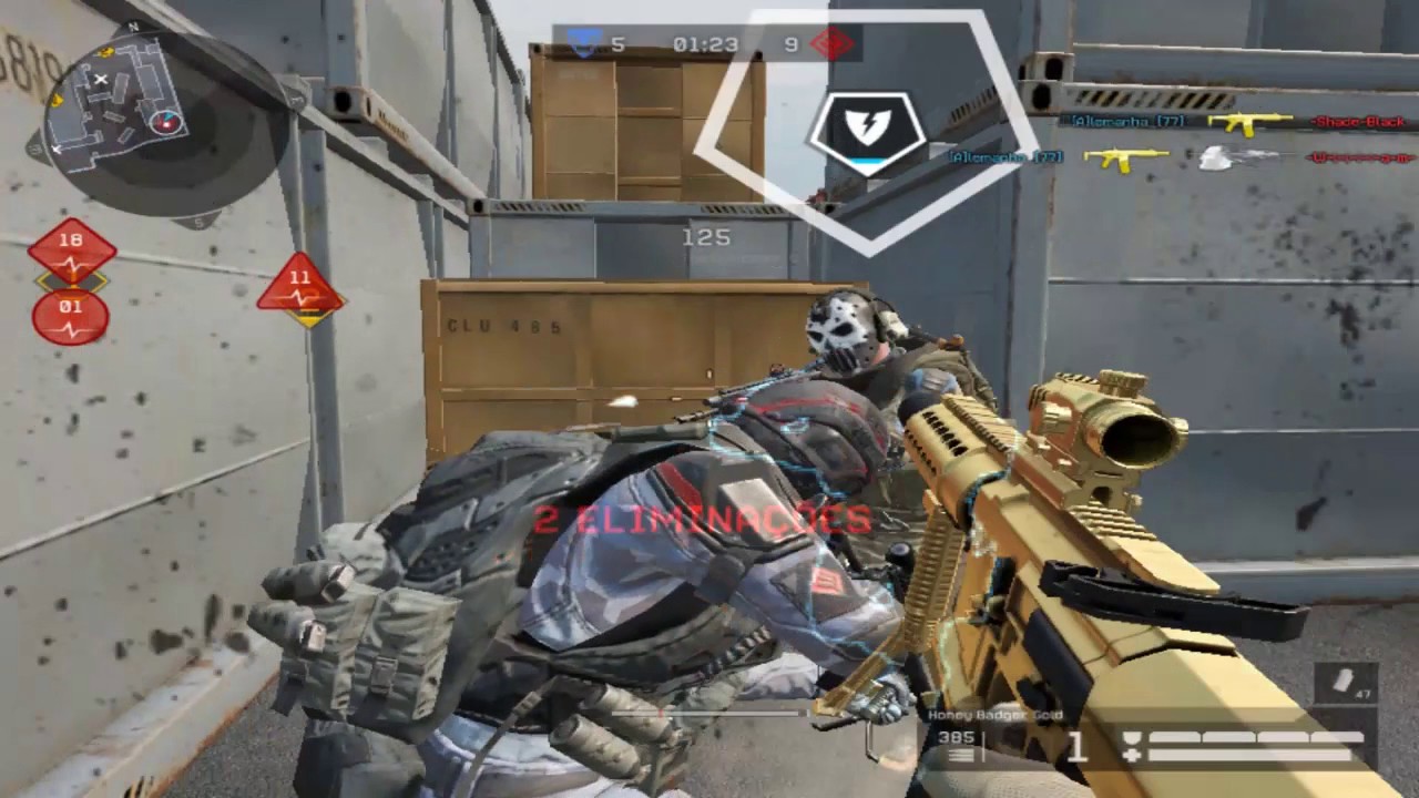 Highlight 6k-Honey Badger Gold-Warface