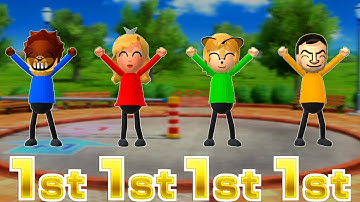 Wii Party U Dojo Domination Play as Bowser (HARDEST CPU)