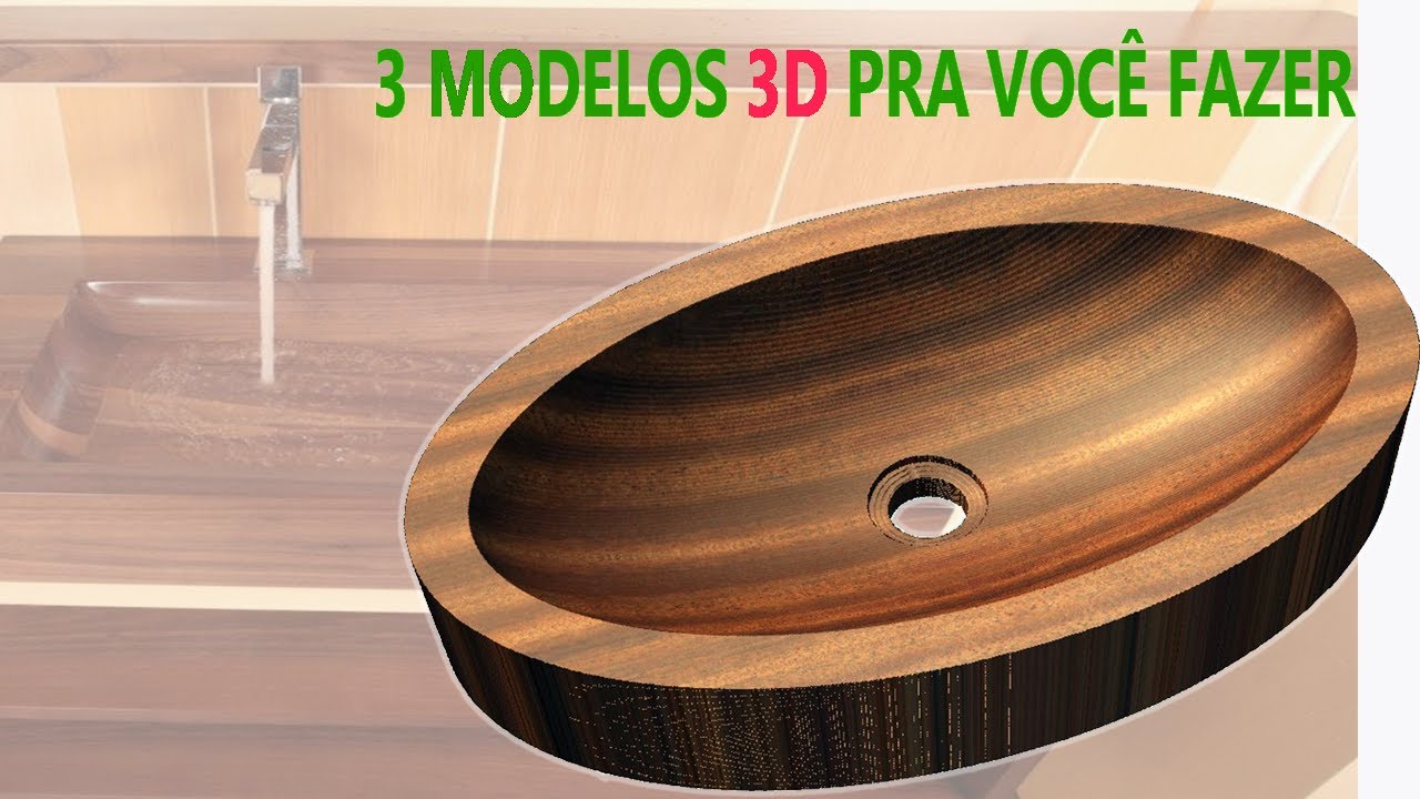 3 Modelos de CUBA de PIA no ASPIRE passo a passo // Modelagem 3D no Aspire // Percurso 3D CNC Router
