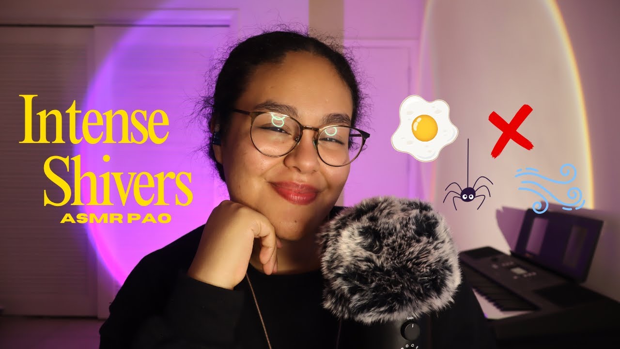 ASMR Giving You The Shivers 🫧 (Crack an egg, spider crawling, cold breeze)