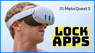 How to Lock Apps in Meta Quest 3? screenshot 5