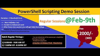 Automation with Powershell Demo || by Nagarjuna Vadlakonda