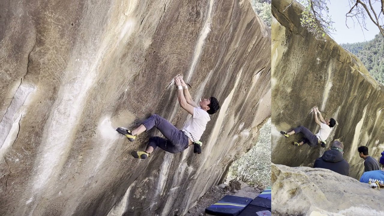 a few from joe's valley - (Lumberjack v8, Mr. Duck v7, Baldwin Bash v7, Vertical Ice v6)