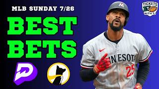MLB PRIZEPICKS SUNDAY 7/26/26 (4 FREE PLAYS✅) | BEST PLAYER PROPS & PREDICTIONS