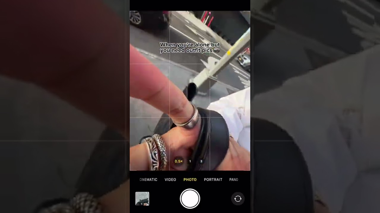 When you need outfit pictures but you’re alone