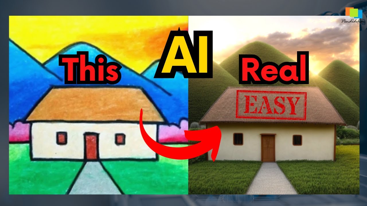 Cara Mudah Gambar Realistis Pakai AI - YouTube