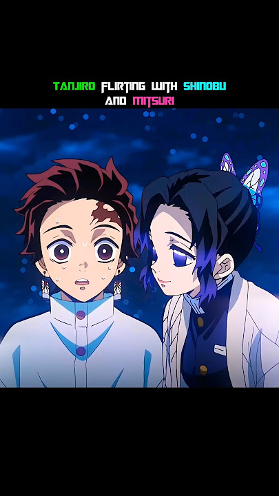 Tanjiro cheating on Kanao 🌸👘 #demonslayer #tanjiro #nezuko