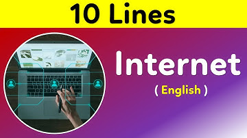 10 lines about Internet in English | Few lines about Internet | Internet par 10 lines