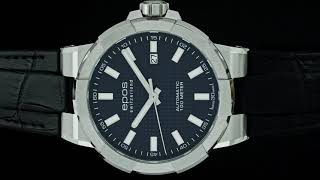 Epos 3443 - Stainless Steel / Blue Index
