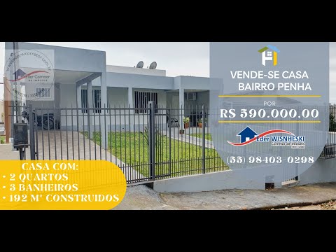 Vídeo do imóvel — 💬 Vende - se ,  casa de alvenaria em bairro da Penha  -  Ijuí ligue 55984030298