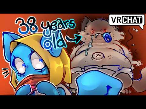 vr babyfur quakes from my presence