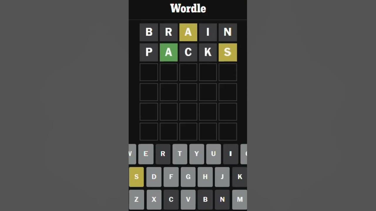 Wordle today answer Wordle shorts wordle 31st December 2023