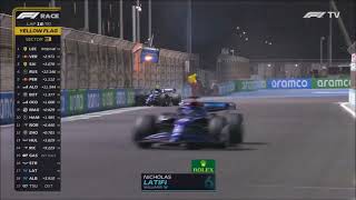 Latifi Crash Saudi Arabia Grand Prix 2022Race