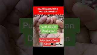 Doa Pemanggil Uang Nabi Sulaiman