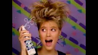 1989 Bold Hold Hairspray Commercial