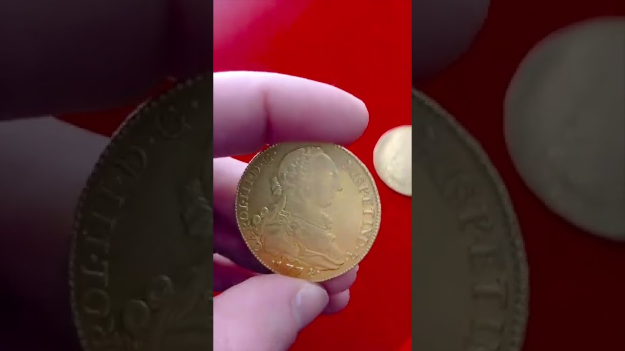 OLD SPANISH GOLD COINS 8 ESCUDOS shorts numismatics YouTube OLD SPANISH GOLD COINS 8 ESCUDOS shorts numismatics YouTube