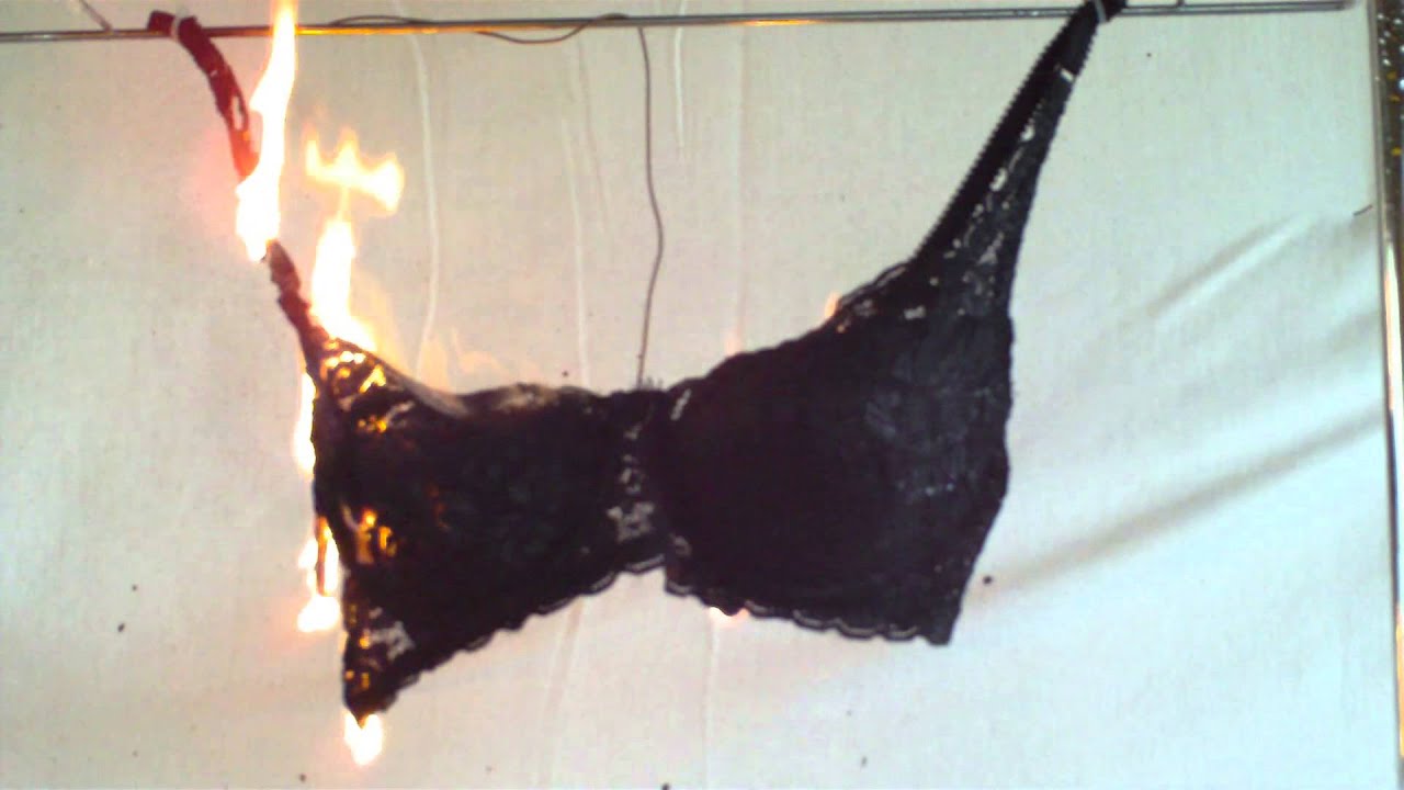 Black Bra, burn YouTube