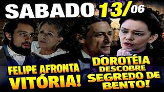 ALÉM DO TEMPO Resumo Completo De SÁBADO 13 De JUNHO De 2026