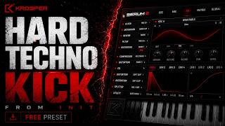 How To Make a Hard Techno Kick in Serum 2 (Free Download)