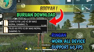 HP KENTANG MERAPAT!!! - Update config fix lag free fire V2 BY Mas Nopal Gaming screenshot 3
