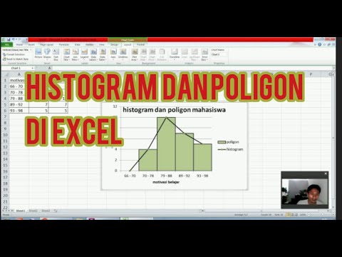 Video: Cara Membina Histogram Di Excel