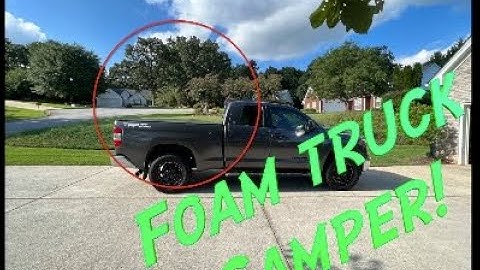 Building a Foam Truck Camper! Ep. 1 The plan