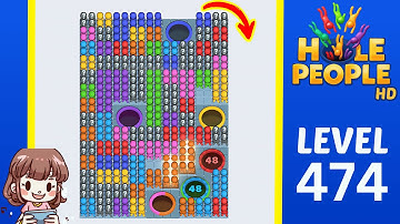Hole People Level 474 Solution Walkthrough