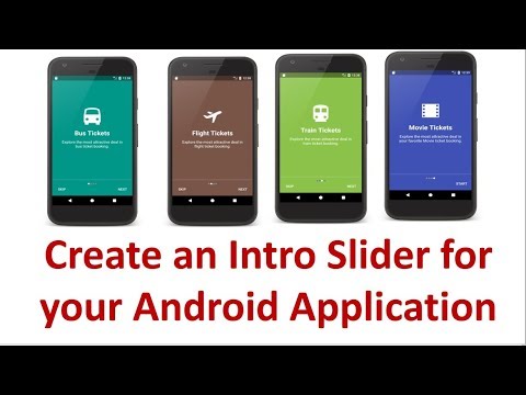 Android App Intro Slider  - 2/6 - Prepare the Project Resources