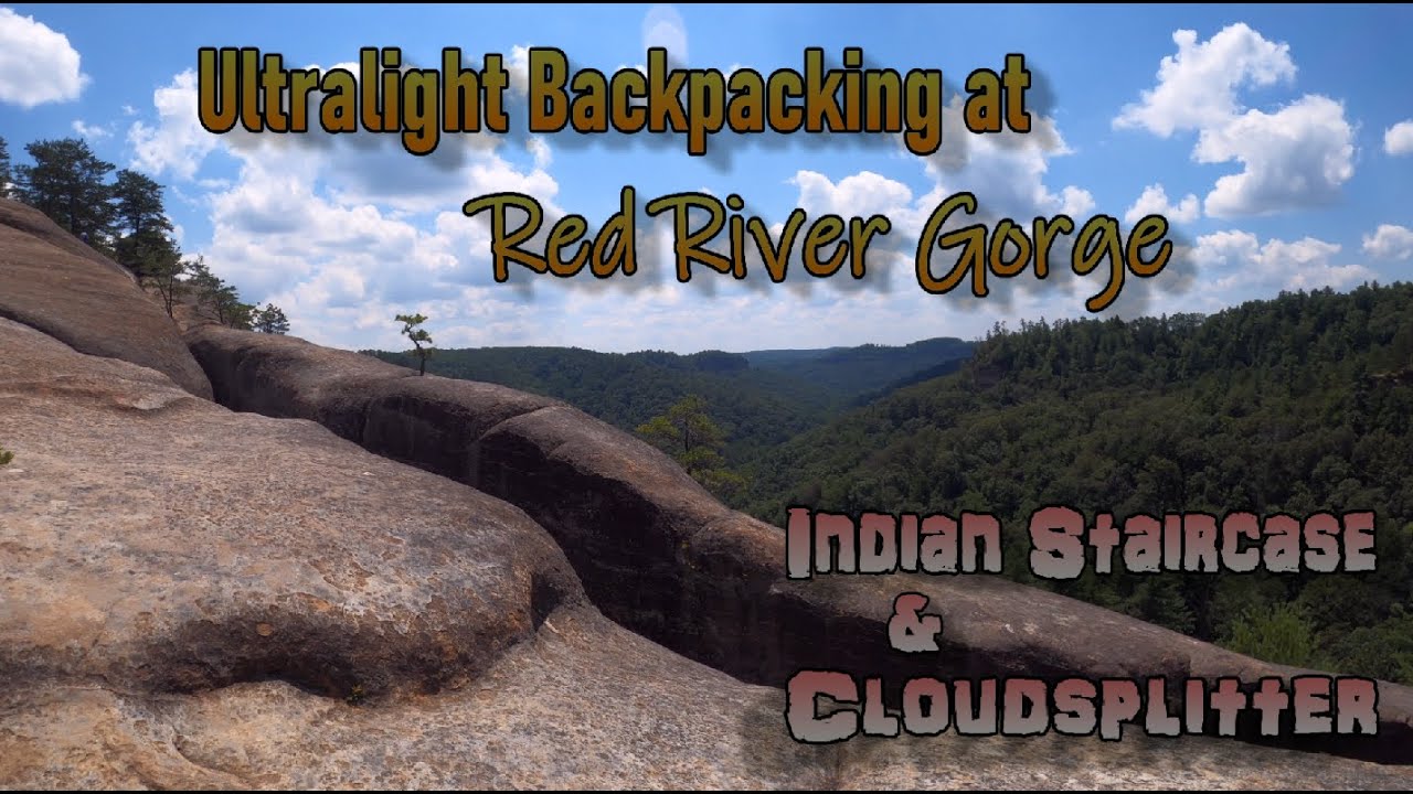 Ultralight Backpacking Red River in 4K Indian Staircase and