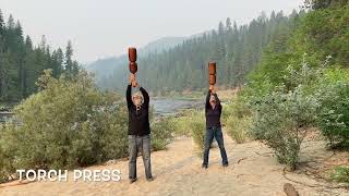 Heavy Indian Club Sequence:  Upper & Lower Body Conditioning