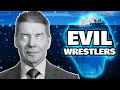 The definitive most evil wrestlers iceberg