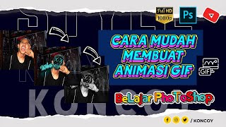 Cara Membuat animasi gif di photoshop cc 2020 sampai mahir