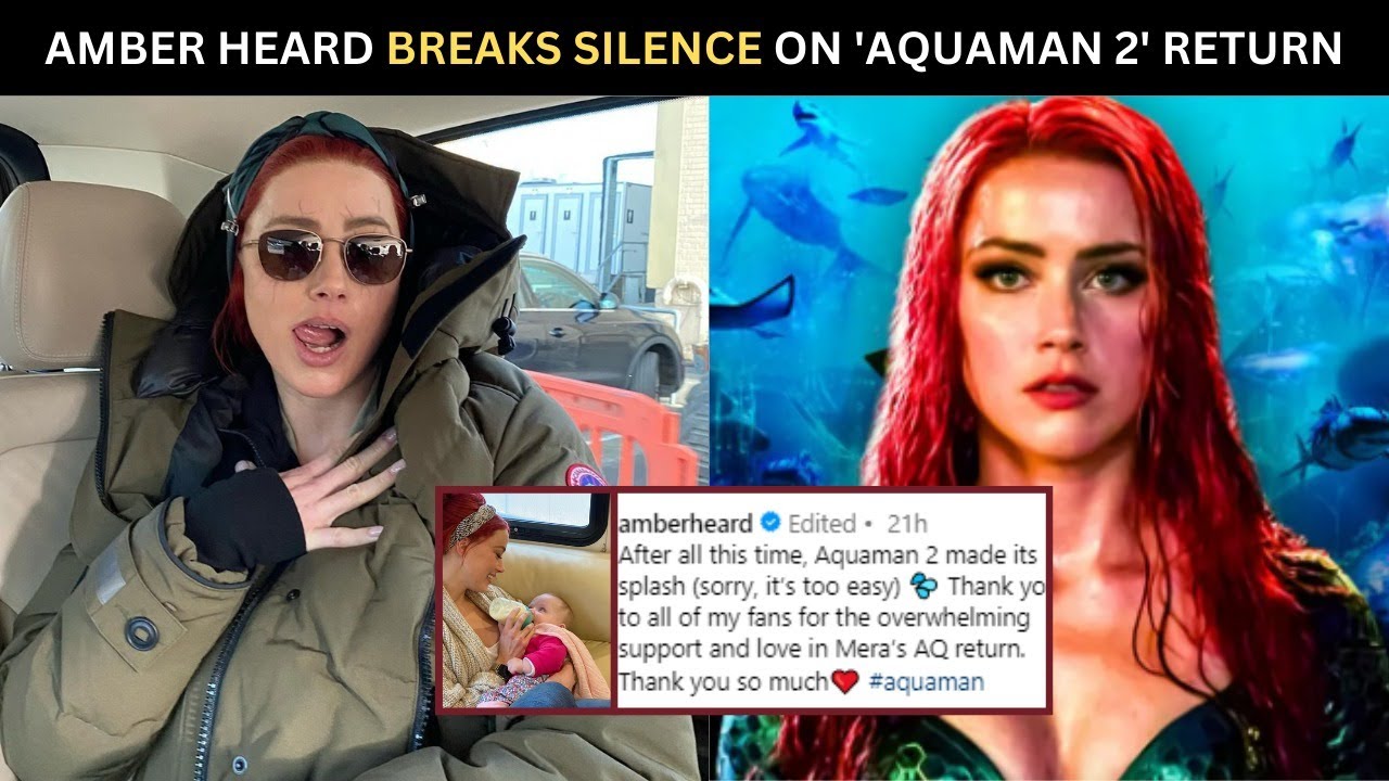 Behind-the-Scenes: Amber Heard's Daughter Joins 'Aquaman 2' Cast On Sets