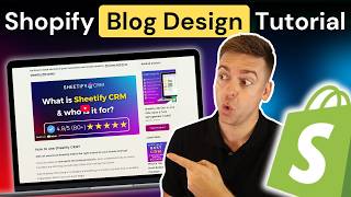 Design A Sales-Focused Shopify Blog | Shopify Blog Builder