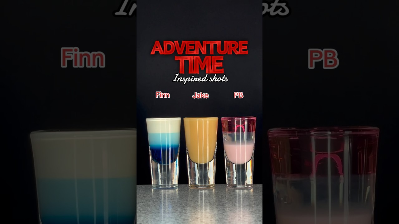 ADVENTURE TIME INSPIRED SHOTS ⚔️ 