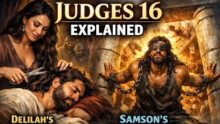 Judges 16 Explained — Delilah, Betrayal, and Samson’s Final Victory