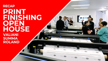 Pozitive | Print Finishing Open House featuring Valiani, Summa & Roland